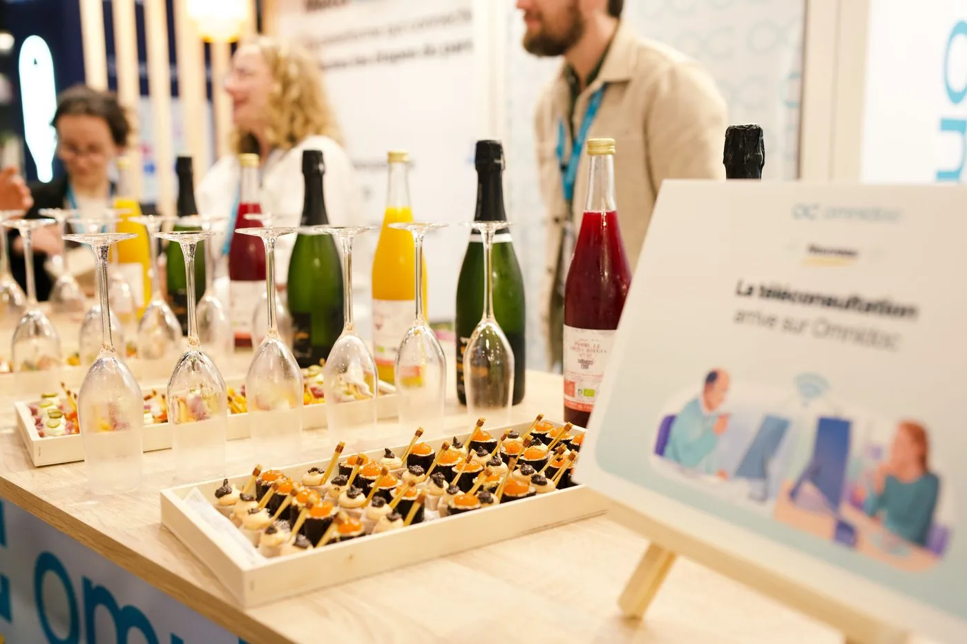 Salon santé — détail stand